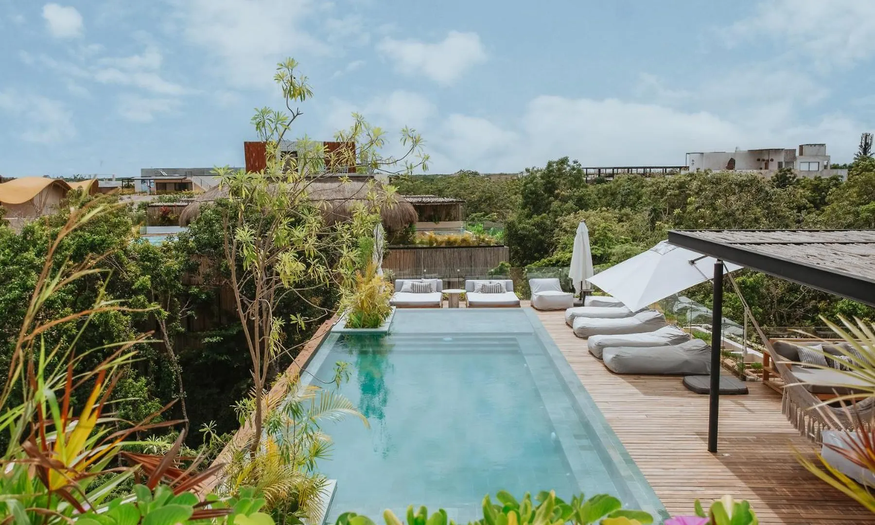 Divine 3Br Ph Private Jacuzzi, Pools, Spa, Yoga Tulum 0*,  Mexico